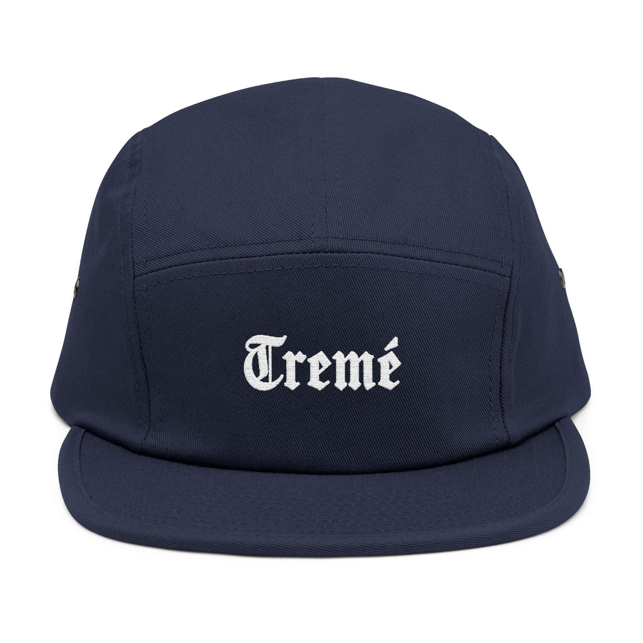 Tremé - New Orleans Neighborhood Embroidered 5-Panel Cap — Gothic Lettering