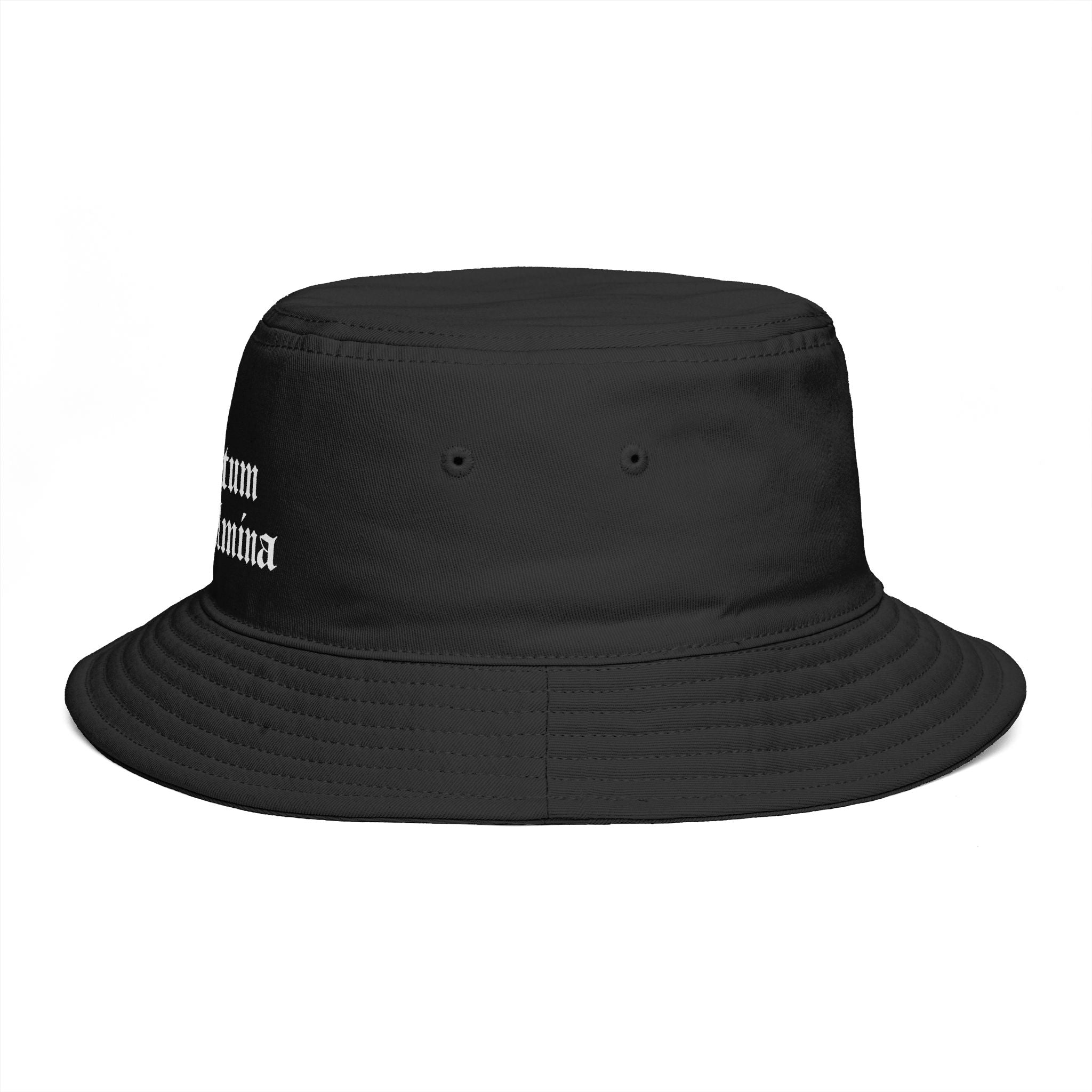Sanctum Wilhelmina Gothic Bucket Hat – Cotton Streetwear Hat