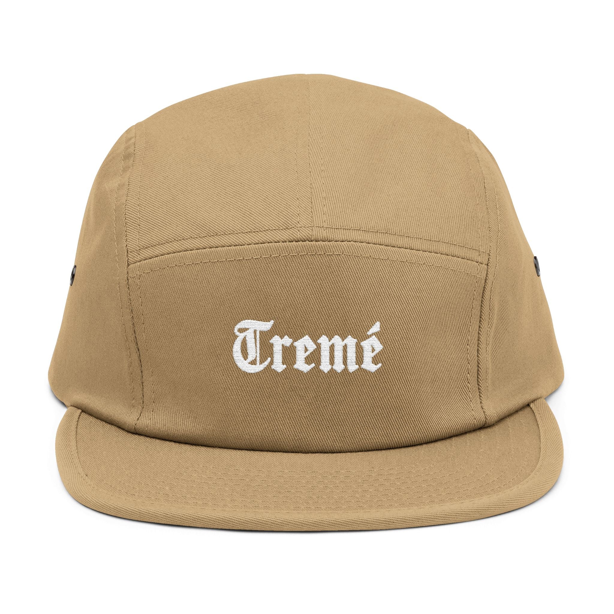 Tremé - New Orleans Neighborhood Embroidered 5-Panel Cap — Gothic Lettering