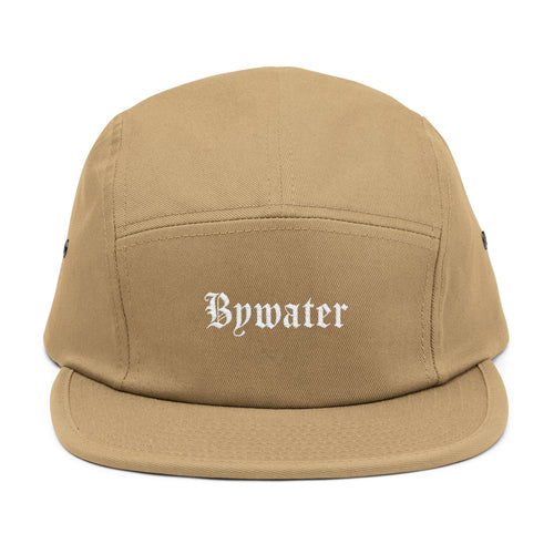 Bywater - New Orleans Neighborhood Embroidered 5-Panel Cap — Gothic Lettering