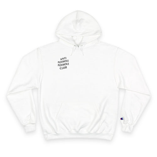 Anti Pothole Pothole Club - Hoodie Funny Streetwear Pullover Urban City Humor Sweatshirt Minimal Graphic Champion brand Hoodie