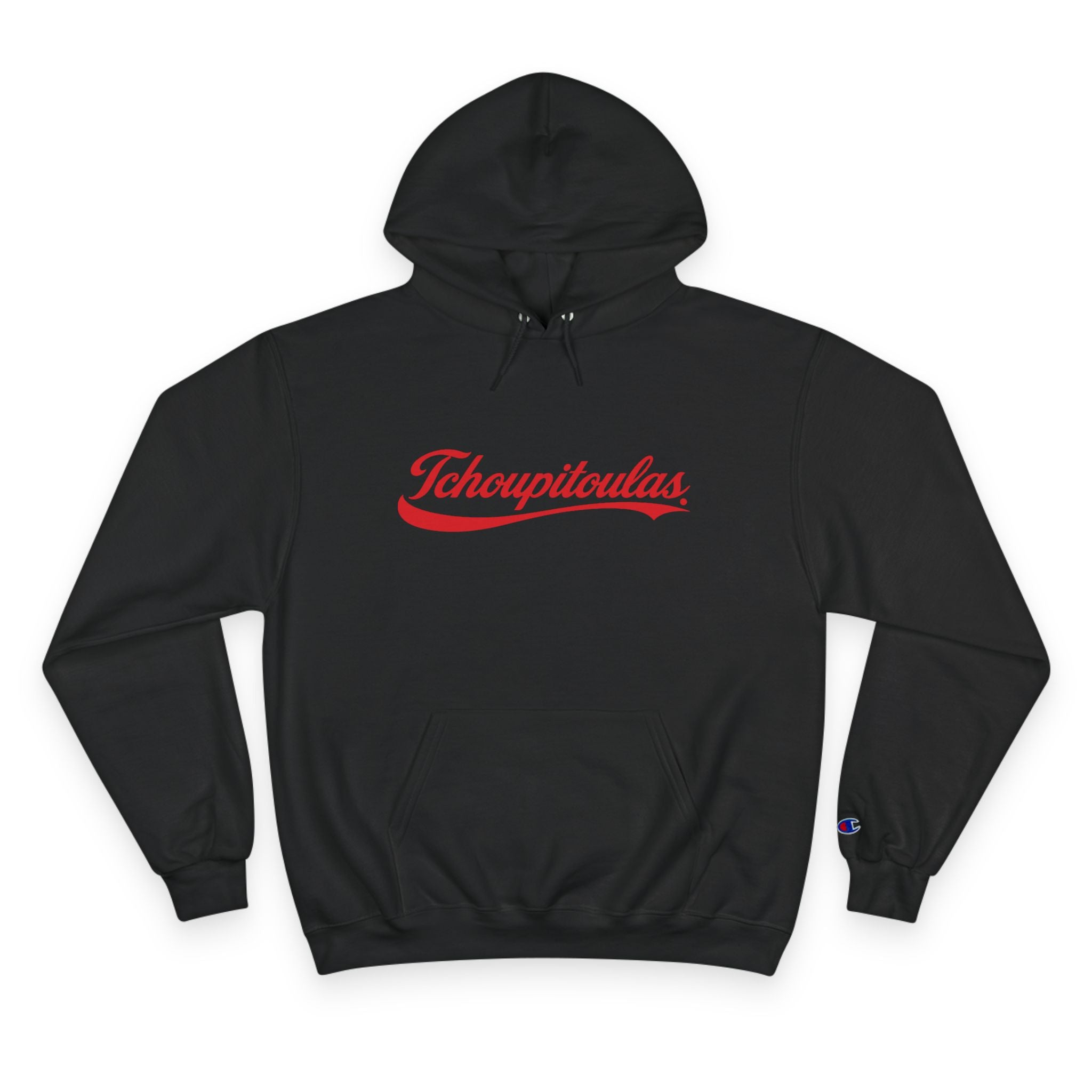 Tchoupitoulas Script T-Shirt | New Orleans Street Name Tee | Classic RED Script NOLA Shirt | Black or White Unisex Graphic Tee
