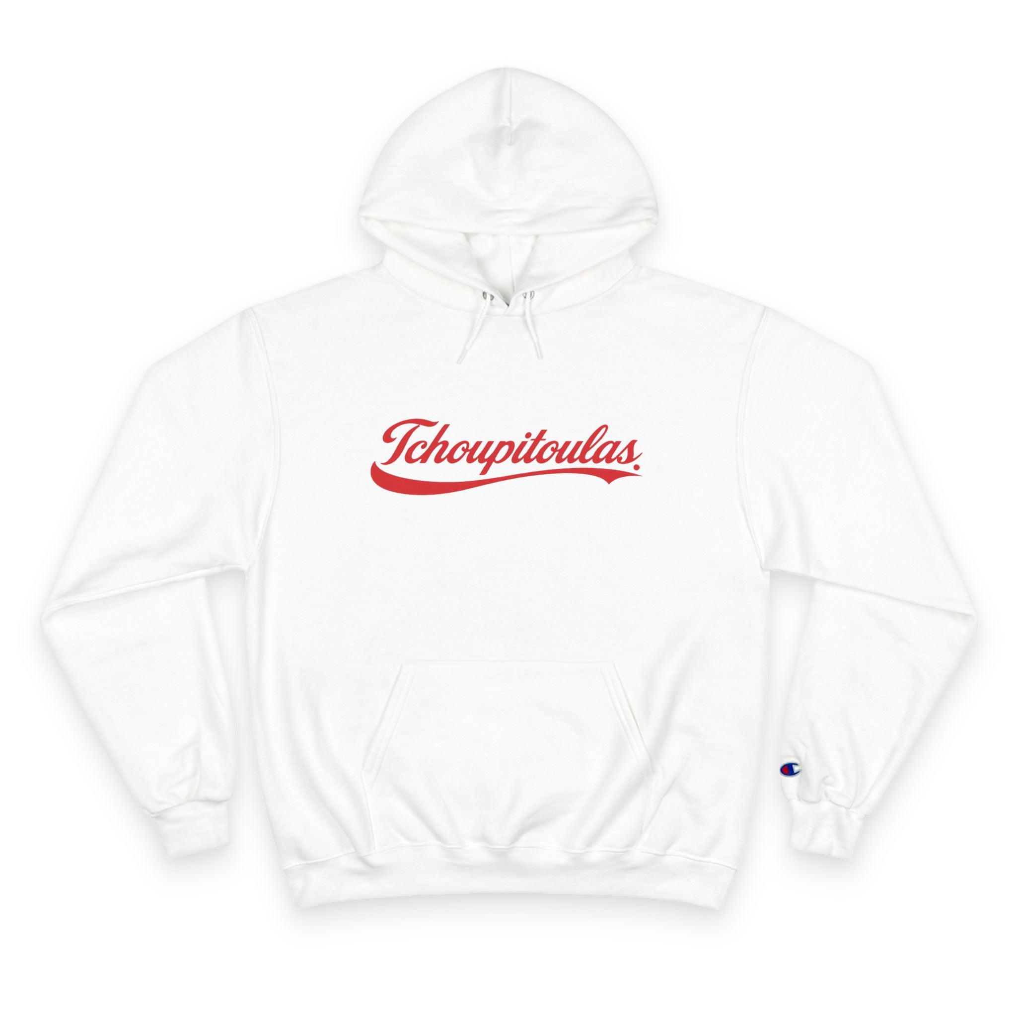 Tchoupitoulas Script T-Shirt | New Orleans Street Name Tee | Classic RED Script NOLA Shirt | Black or White Unisex Graphic Tee