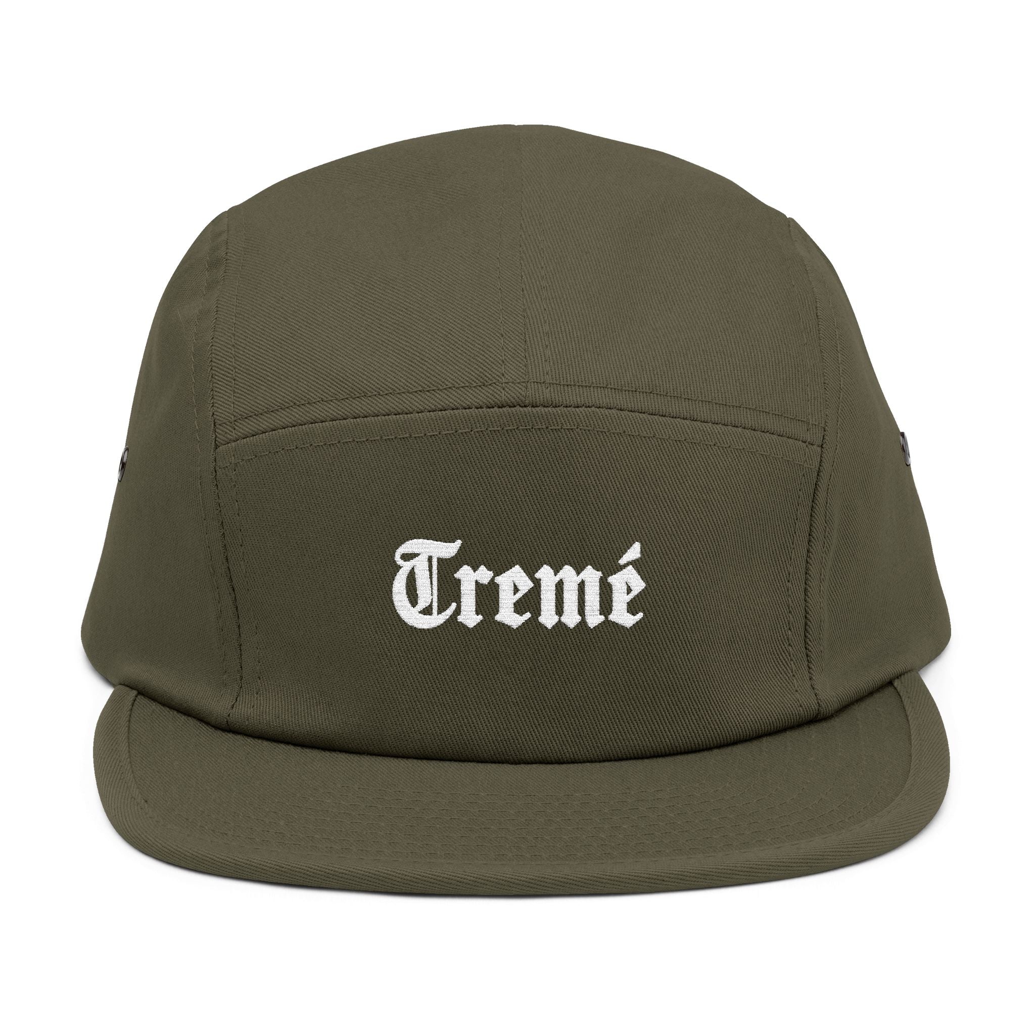 Tremé - New Orleans Neighborhood Embroidered 5-Panel Cap — Gothic Lettering