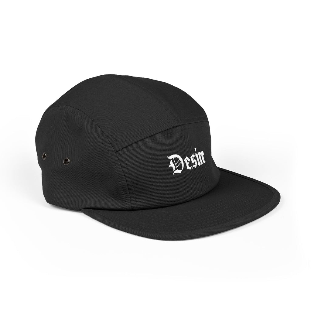 Desire - New Orleans Neighborhood Embroidered 5-Panel Cap — Gothic Lettering