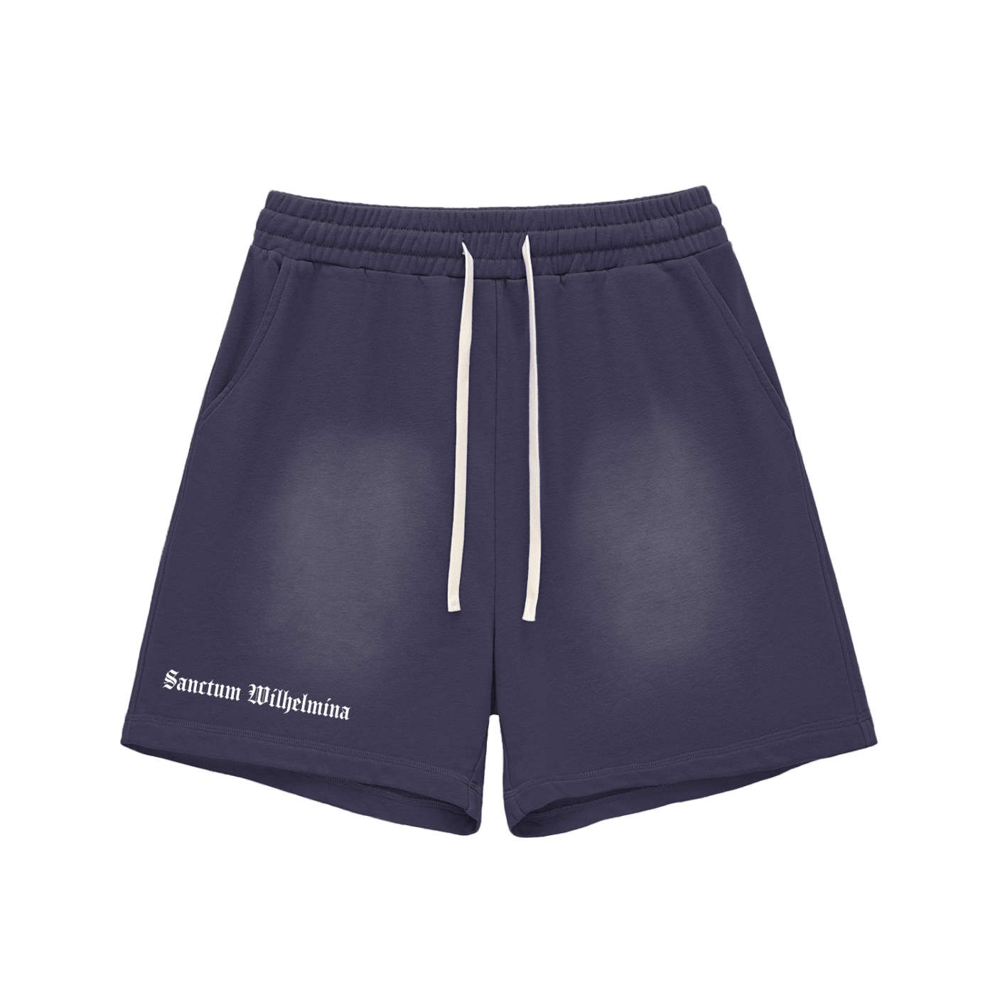 Sanctum Wilhelmina - Namesake - Sun Fade Raw Edge Cotton Shorts