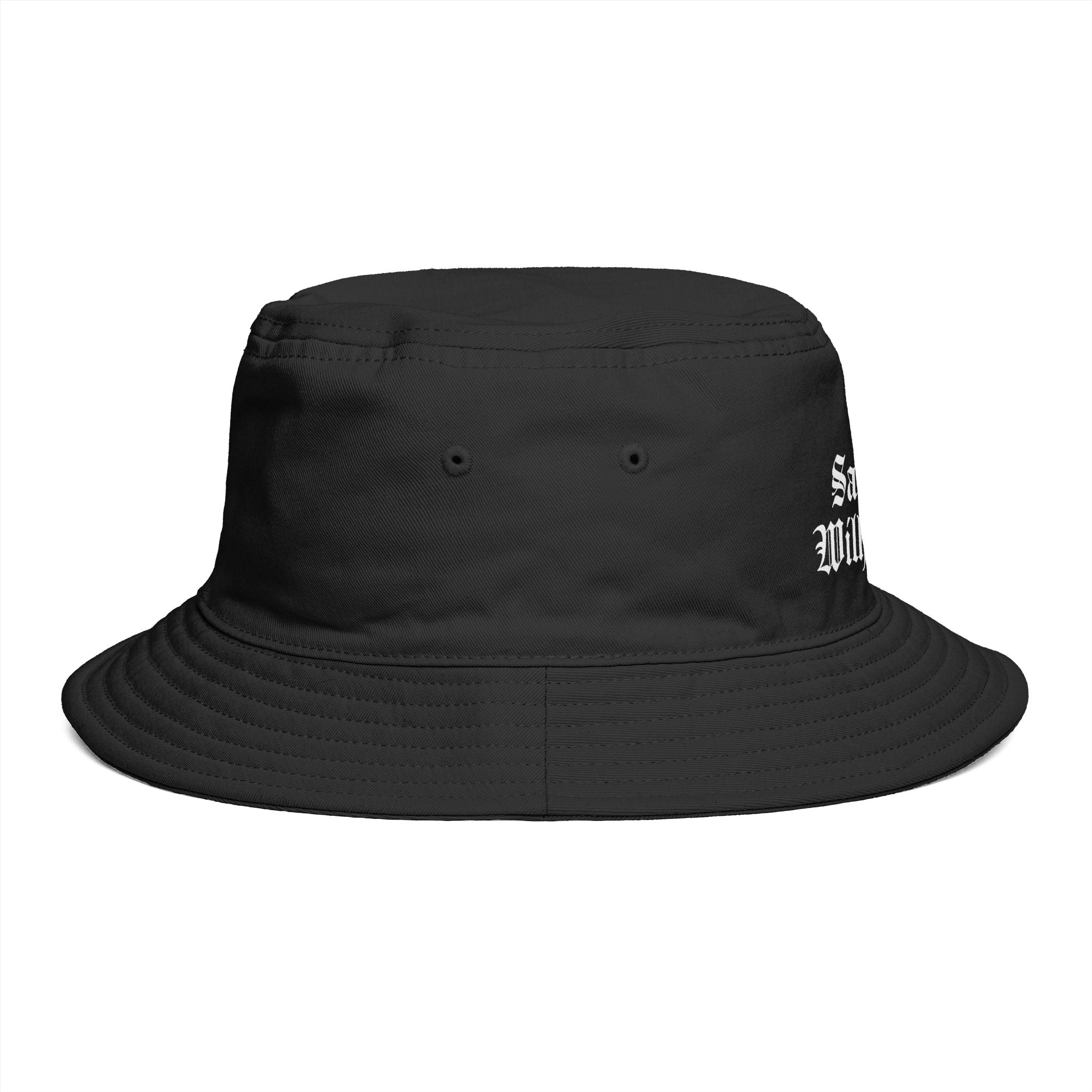 Sanctum Wilhelmina Gothic Bucket Hat – Cotton Streetwear Hat