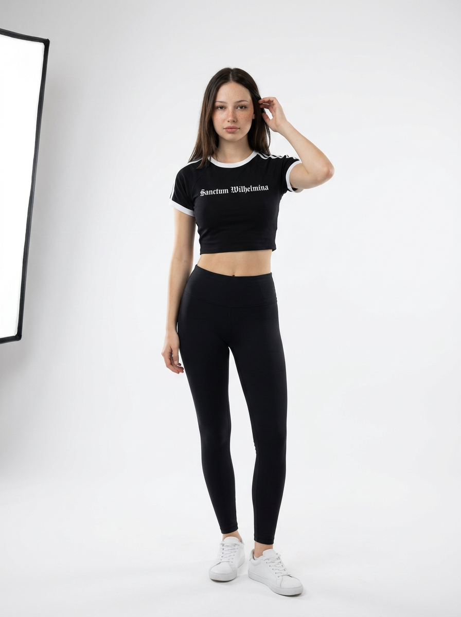 Sanctum Wilhelmina - NAMESAKE - Women’s Raglan Crop T-Shirt
