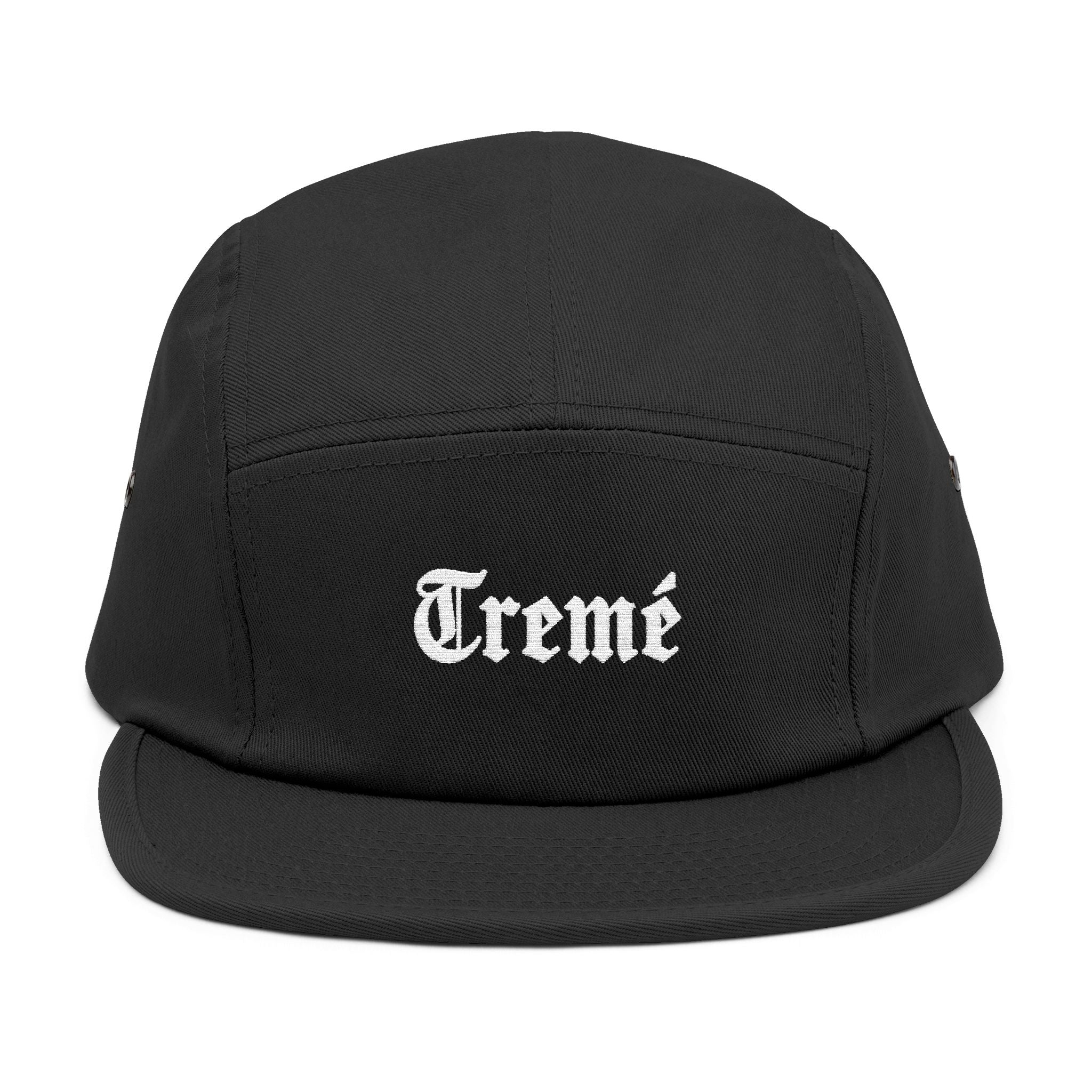 Tremé - New Orleans Neighborhood Embroidered 5-Panel Cap — Gothic Lettering