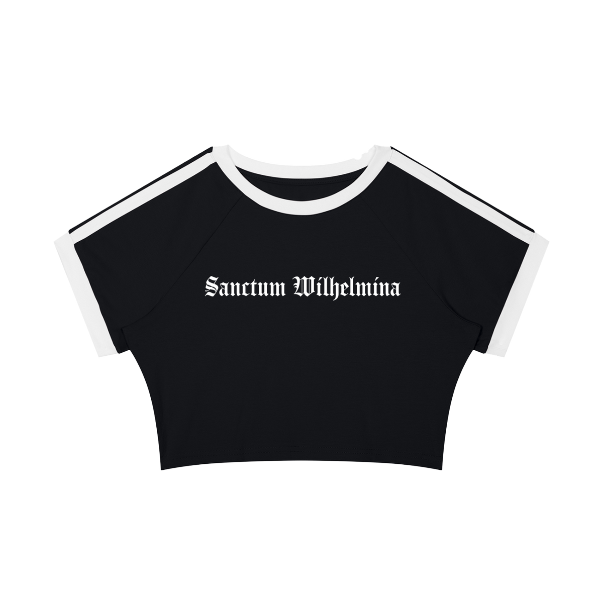 Sanctum Wilhelmina - NAMESAKE - Women’s Raglan Crop T-Shirt