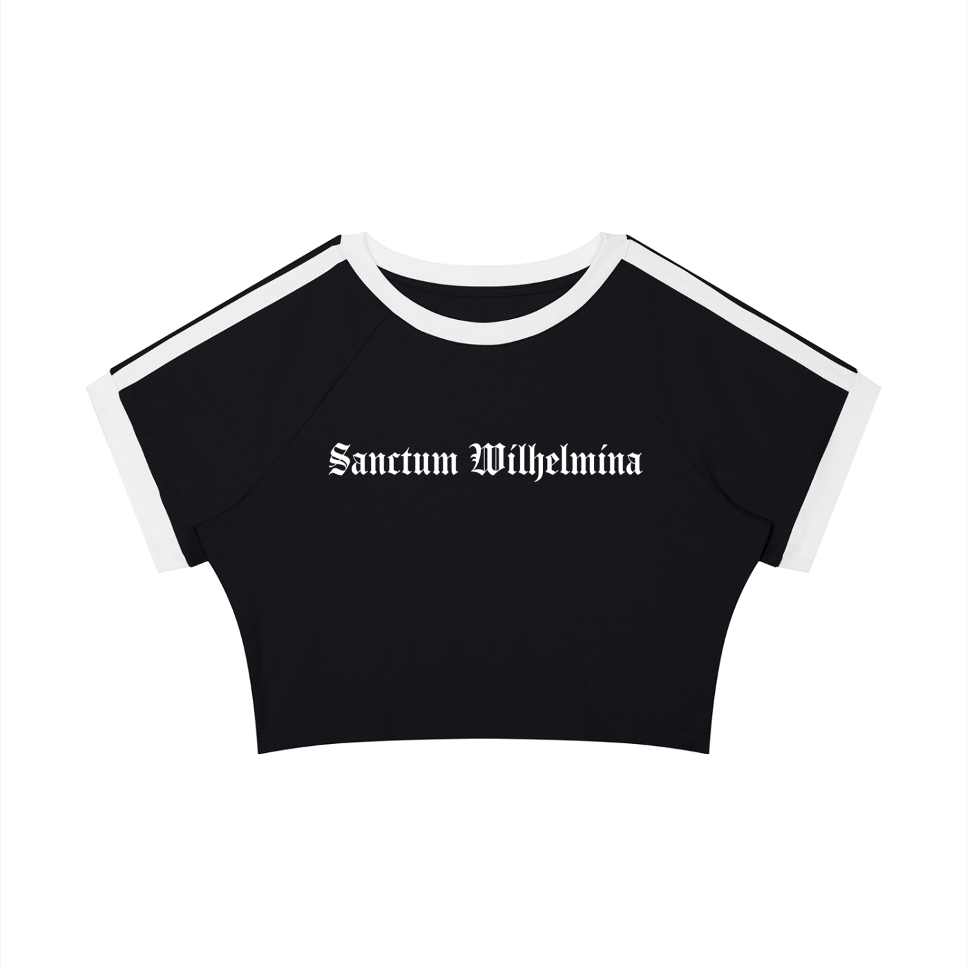 Sanctum Wilhelmina - NAMESAKE - Women’s Raglan Crop T-Shirt