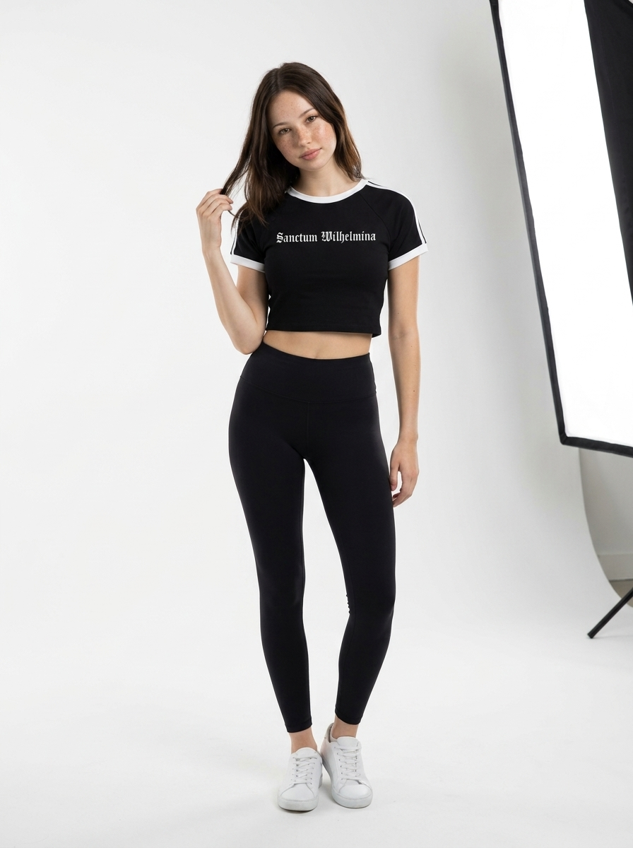 Sanctum Wilhelmina - NAMESAKE - Women’s Raglan Crop T-Shirt