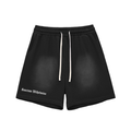 Sanctum Wilhelmina - Namesake - Sun Fade Raw Edge Cotton Shorts