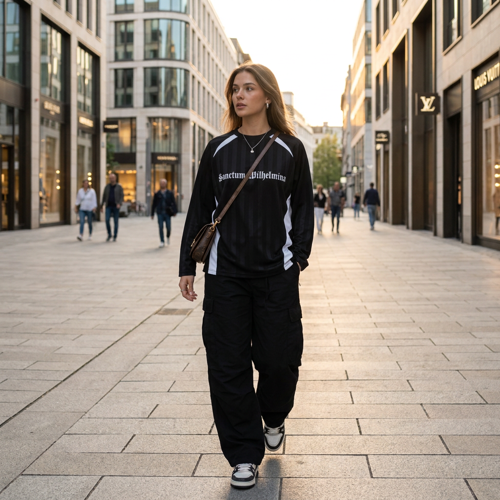 Sanctum Wilhelmina - NAMESAKE - Unisex Color Block Jacquard Soccer Jersey